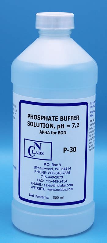 bod nutrient buffer solution
